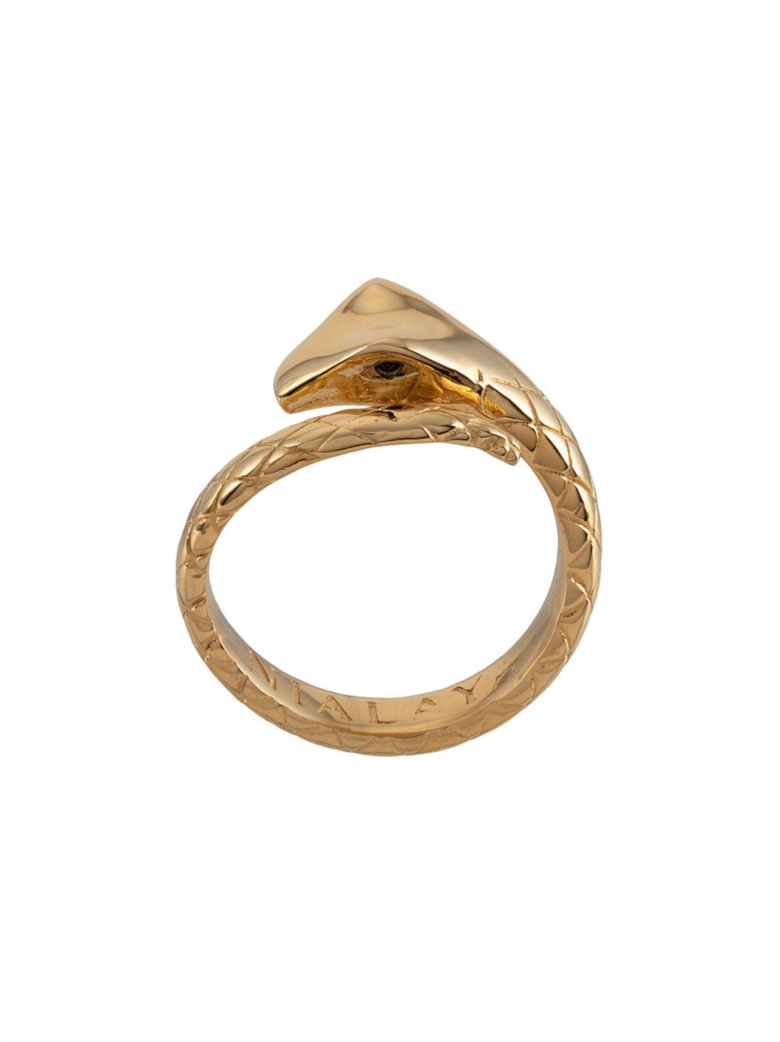 Nialaya Jewelry twisted snake ring