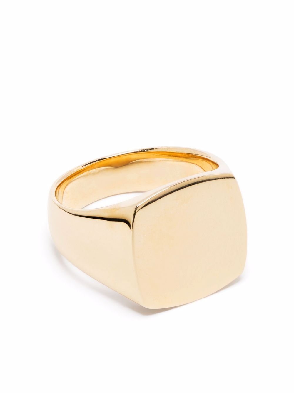 Tom Wood 9kt yellow gold Cushion ring