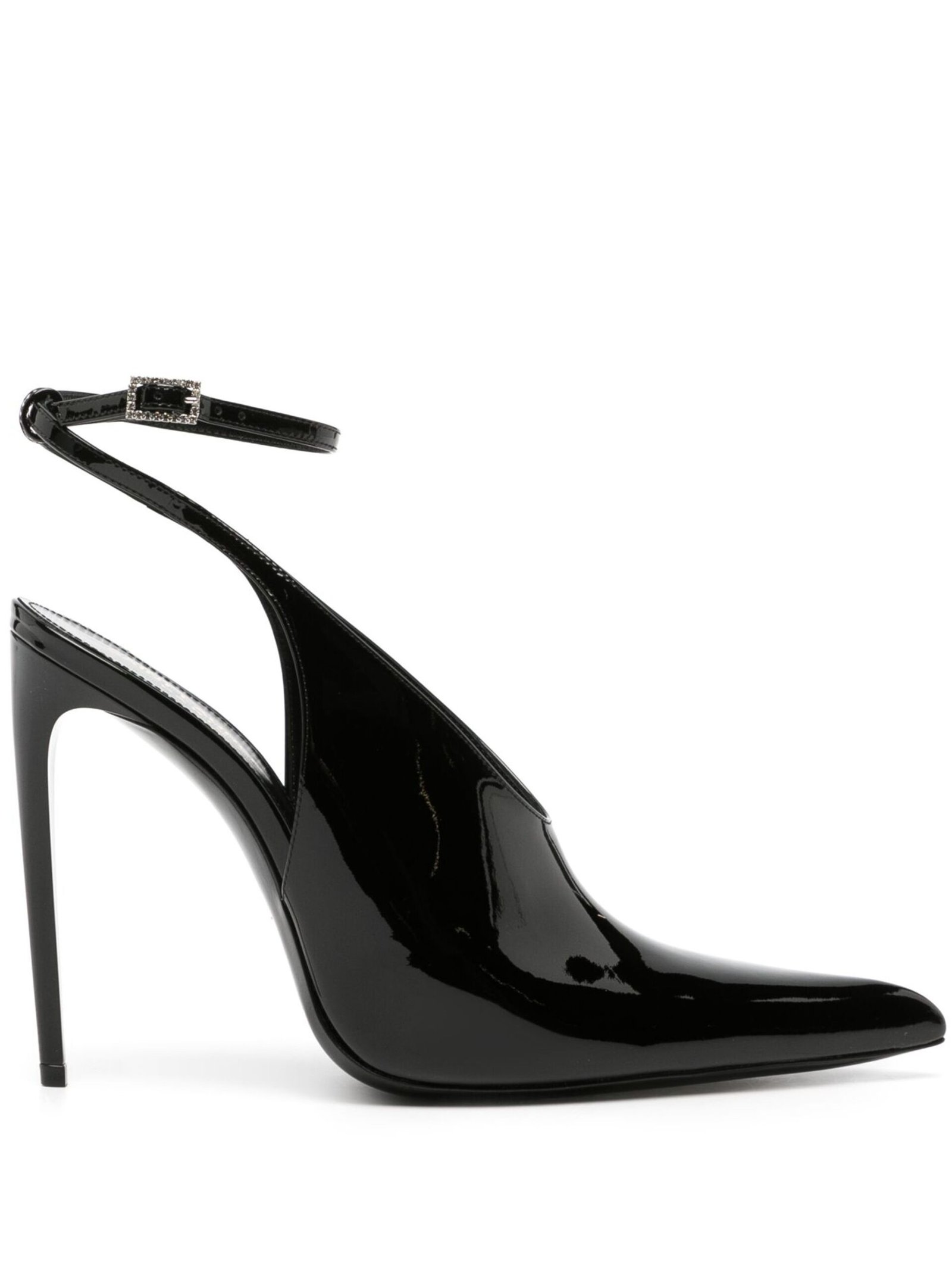 Saint Laurent Kendall 110mm patent-finish pumps