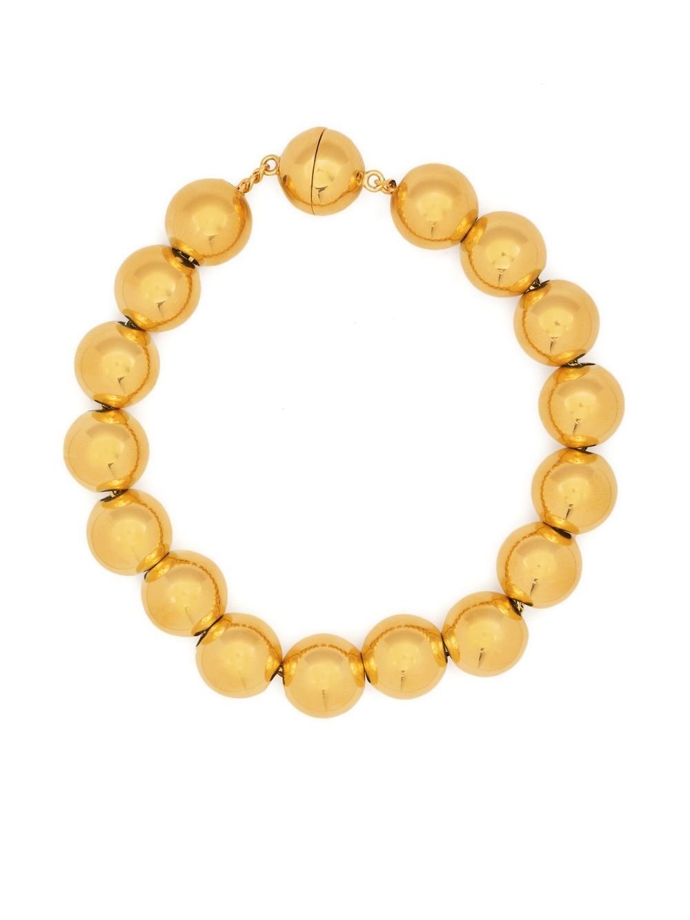 Jil Sander Sphere gold-tone bracelet