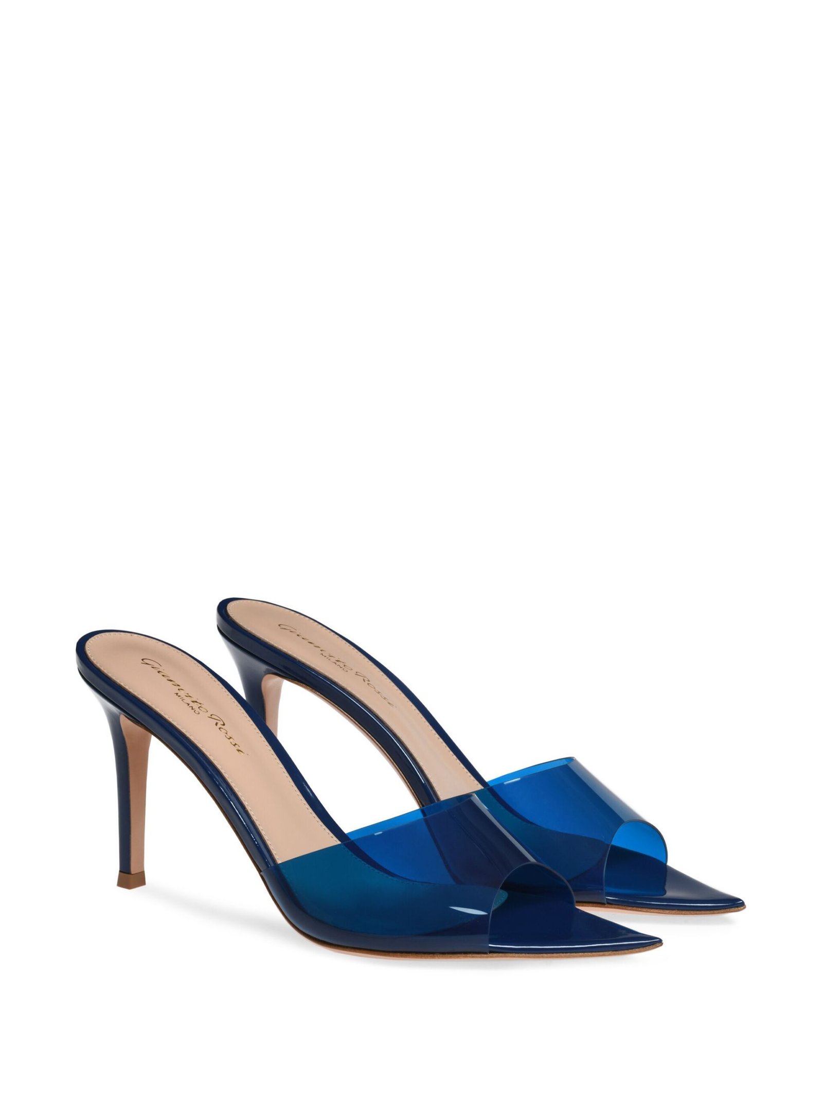 Gianvito Rossi Elle 85mm point-toe mules