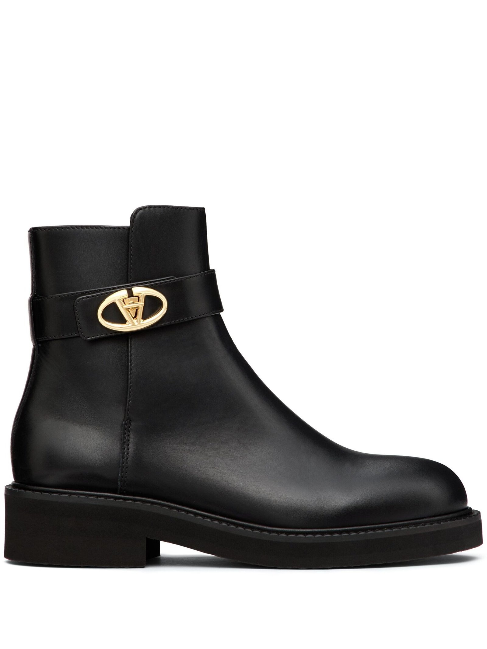 Valentino Garavani Vlogo leather boots