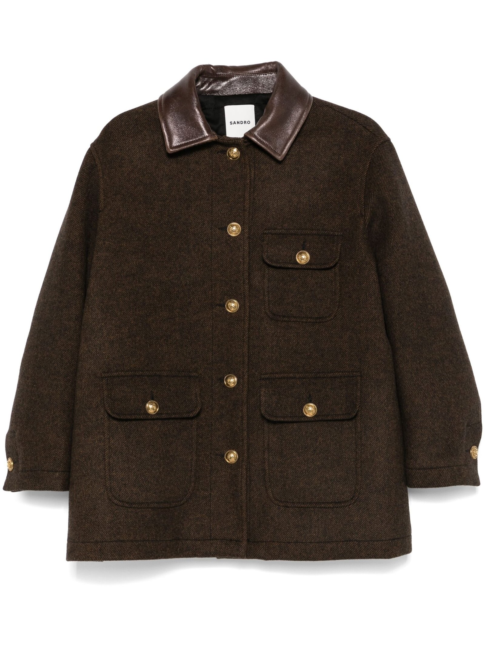 SANDRO single-breasted coat