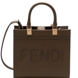 FENDI Sunshine leather tote bag